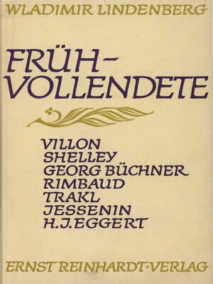cover image of Frühvollendete